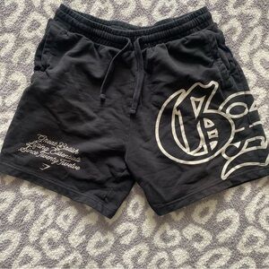 Gymshark Black Campus Graphic Athletic Shorts men’s Large